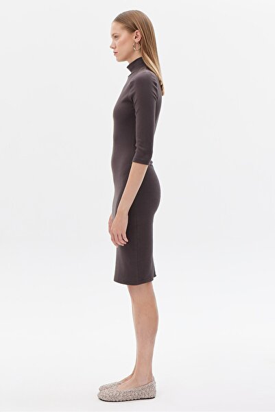 PAULMARK Women's Shoulder Detailed Dress