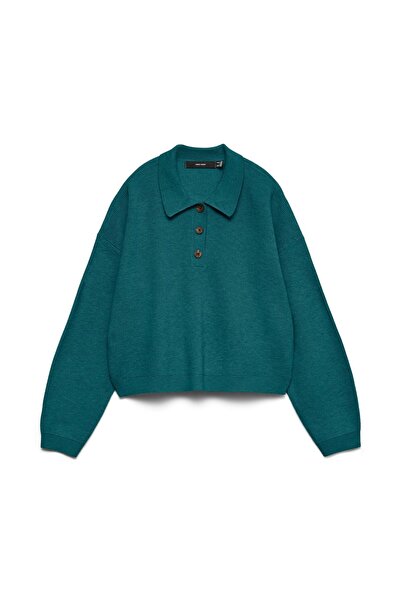 Vero Moda Strickpullover VMEXCITING Gestrickter Rollkragen