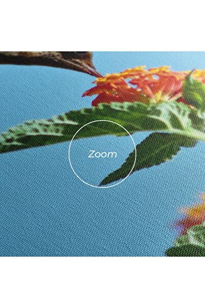 Arthub Canvas Painting, Bedroom And Living Room, Flowers, Bird Exotic Flower