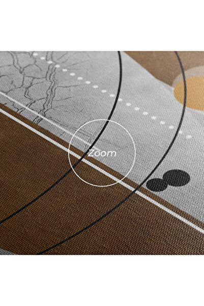 Arthub Canvas Painting, Bedroom And Living Room, Abstract, Abstract Brown Face