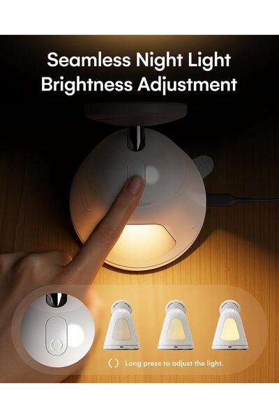 ZEEHOO 3-in-1 Qi2 15W Fast Wireless Charging Station with Night Light