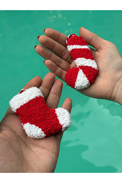 Unzilee YILBAŞI TEMALI 2'Lİ PUNCH İŞLEMELİ ANAHTARLIKLAR