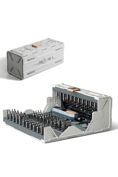 EqiEch 180 in 1 Precision Screwdriver Set,Magnetic Repair Tool Kit with 21 Ki...