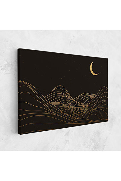 Arthub Canvas Painting, Bedroom And Living Room, Abstract, Pretty Moon