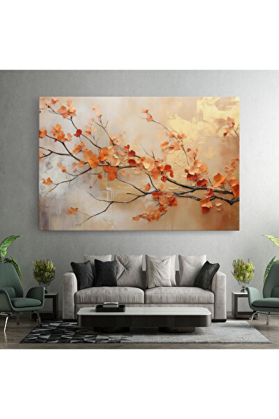 Arthub Canvas Painting, Bedroom And Living Room, Modern, Autumn Nature Art