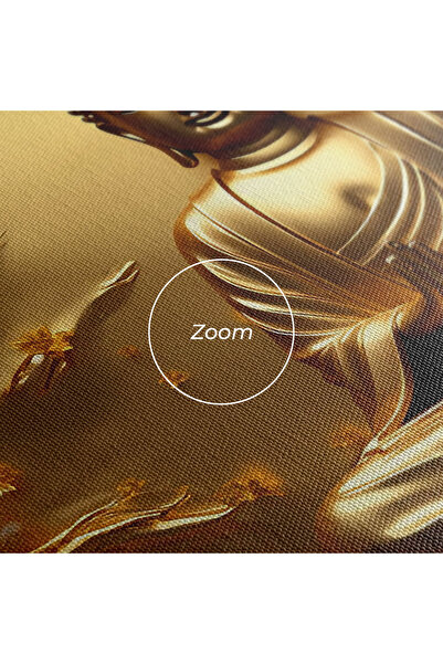 Arthub Tablou Canvas, Dormitor Si Living, Moderne, Strong Gold Buddha