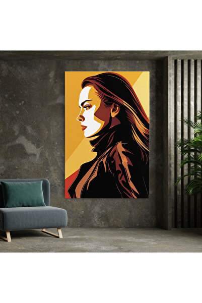 Arthub Canvas Painting, Bedroom And Living Room, Modern, Graphical Pop Girl
