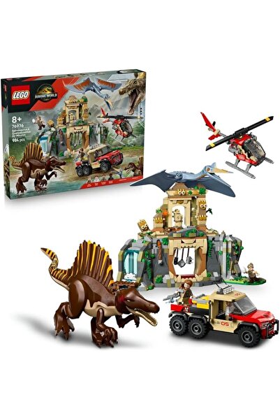 LEGO Jurassic World Spinosaurus & Quetzalcoatlus Air Mission