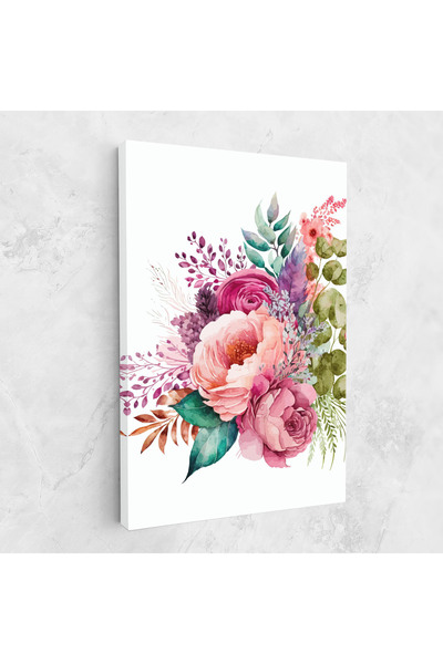 Arthub Tablou Canvas, Dormitor Si Living, Flori, Bouquet Of Pink Roses
