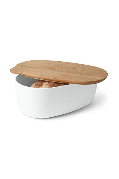 Tchibo Bread Box, with Cutting Board, Plastic