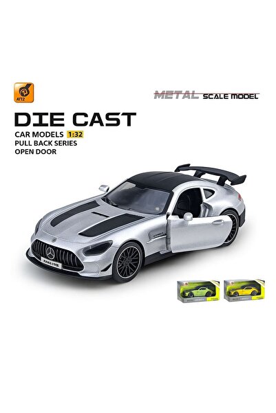 Blusmart Machetă metalică AMG, scară 1:32, argintiu