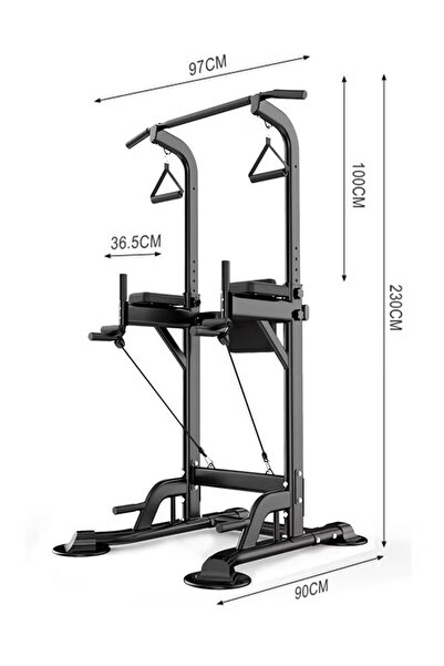 ULHYC Multi-Function Exercise Equipment 10 Levels Adjustable Height, Strength Fitness Squat Rack