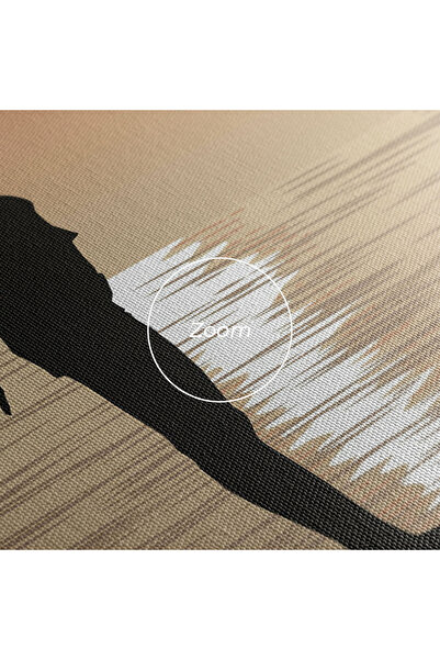 Arthub Canvas Painting, Bedroom And Living Room, Women, Water Girl Silhouette