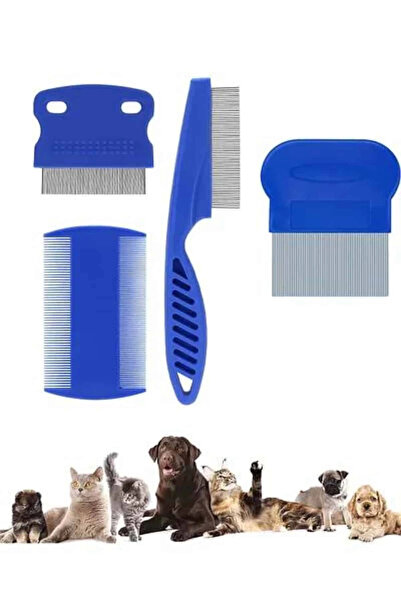 Belle Fusion Bfs Hair Brush Lice Comb Set Pet Hair Remover Lice Flea Prevention Comb