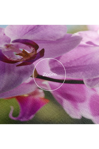 Arthub Canvas Painting, Bedroom And Living Room, Flowers, Orchids In The Garden