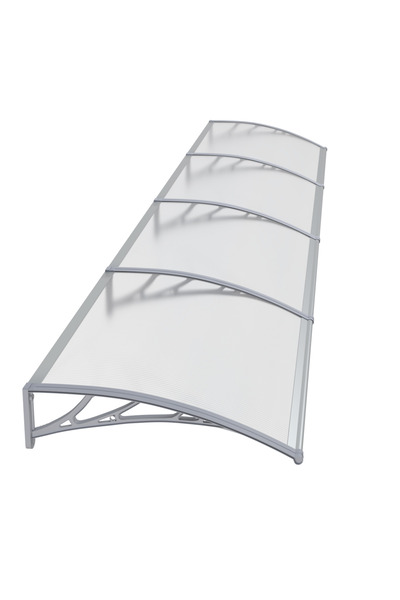 MAPROFI PREMIUM door canopy 400x100 cm / awning / shelter / roof - full panel