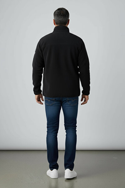 Butik Black Clmb Quality Double Pocket Fleece