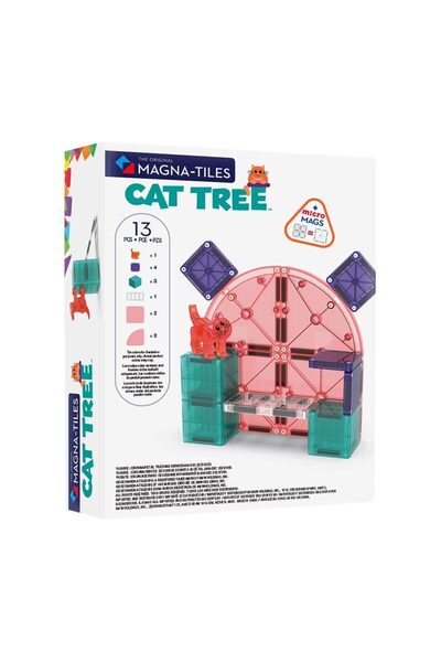 Magna Tiles MAGNA-TILES Cat Tree, magnetic set