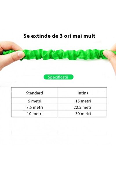 MANDU GREEN Crepe Expandable Hose 45m MAGIC HOSE