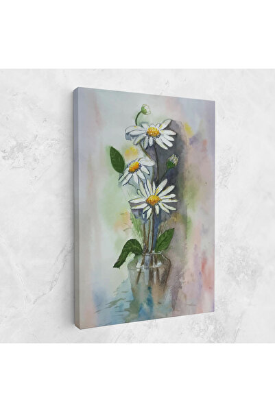 Arthub Canvas Painting, Bedroom And Living Room, Flowers, Old Daisy Paint