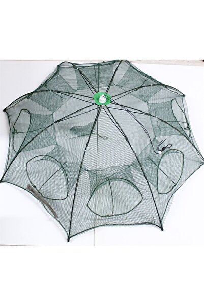 ÇINAR SATAR 6-8 GÖZ BALIK SEPETİ TUZAĞI ŞEMSİYE KOLAY KURULUM