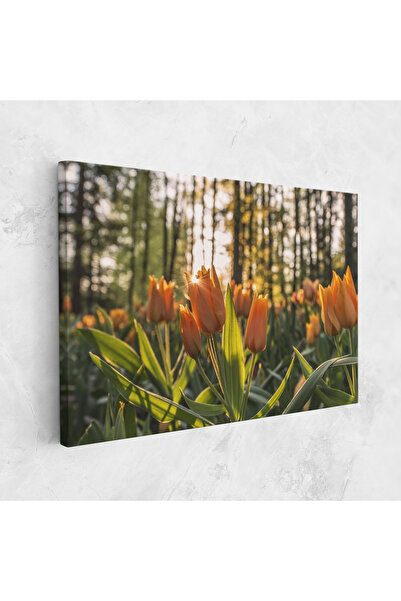 Arthub Tablou Canvas, Dormitor Si Living, Flori, Forest Tulips