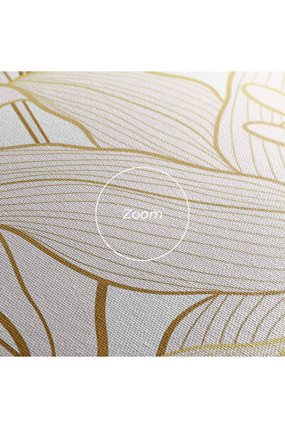 Arthub Canvas Painting, Bedroom And Living Room, Flowers, Gold Lily