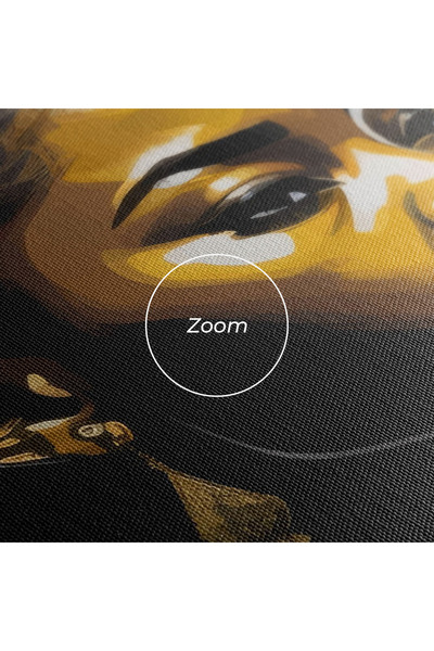 Arthub Canvas Painting, Bedroom And Living Room, Women, Gold African Woman