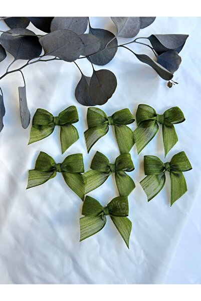 La Vie Hazır Fiyonk Keten Kurdele Yeşil 30 adet