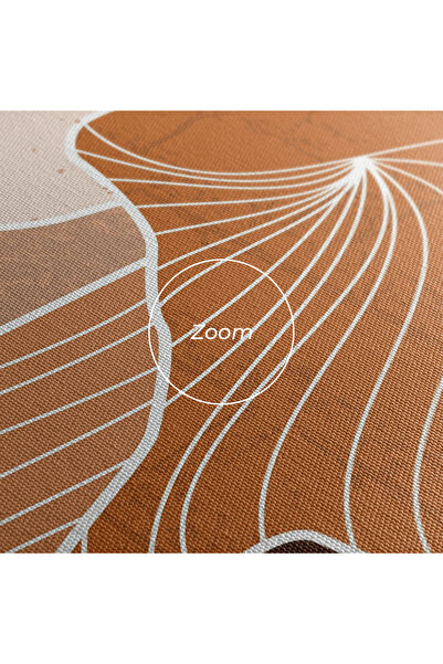 Arthub Canvas Painting, Bedroom And Living Room, Landscapes, Orange Mountain