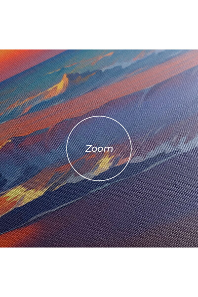 Arthub Canvas Painting, Bedroom And Living Room, Landscapes, Dreamy Beach Sunset