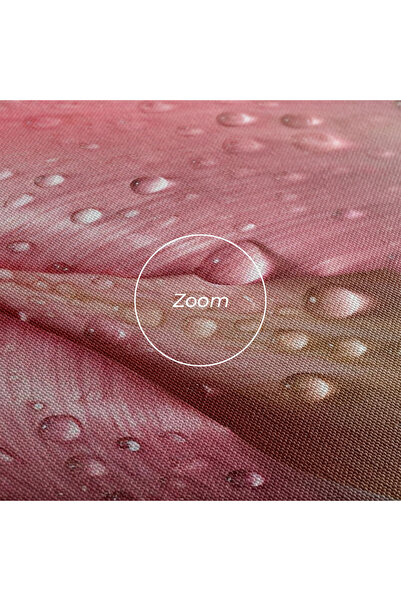 Arthub Canvas Painting, Bedroom And Living Room, Flowers, Pink Tulip With Drops