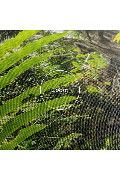 Arthub Canvas Painting, Bedroom And Living Room, Landscapes, Big Leaf Forest