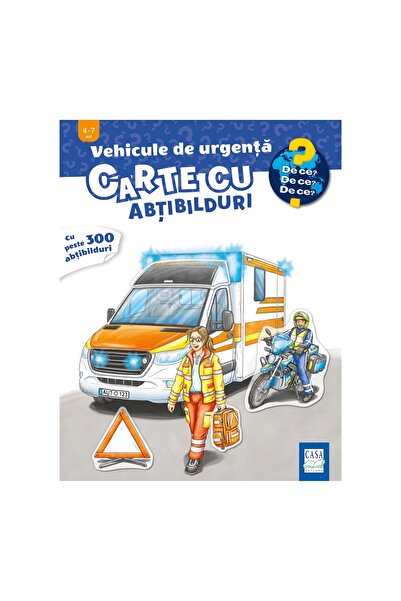 Editura Casa Vehicule de urgență - Carte de autocolante