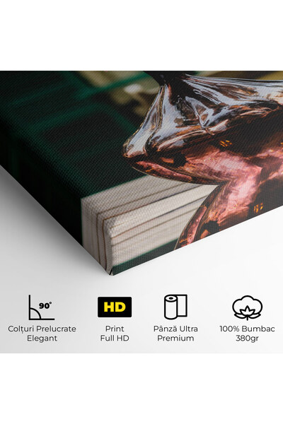 Arthub Canvas Painting, Bedroom And Living Room, Flowers, Pink Vase Flower