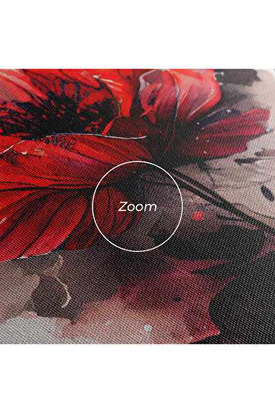 Arthub Canvas Painting, Bedroom And Living Room, Flowers, Watercolor Poppy