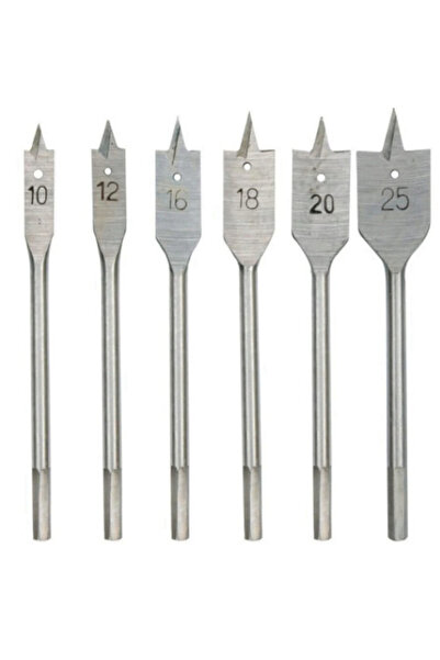 OEM Set of 6 wood router bits 10-25 mm WFB01026