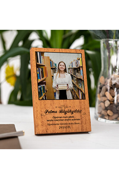 Hediyesepeti Teacher's Day Gift Solid Frame with Message