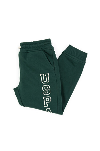 U.S. Polo Assn. Boy's Dark Green Sweatpants 50313825-Vr079