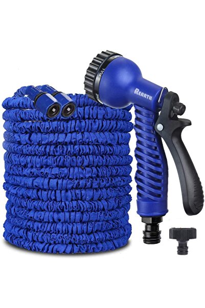MANDU MAGIC HOSE BLUE Crepe Expandable Hose 30m