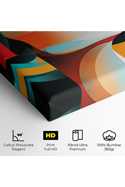 Arthub Canvas Painting, Bedroom And Living Room, Women, Blue Abstract Makeup