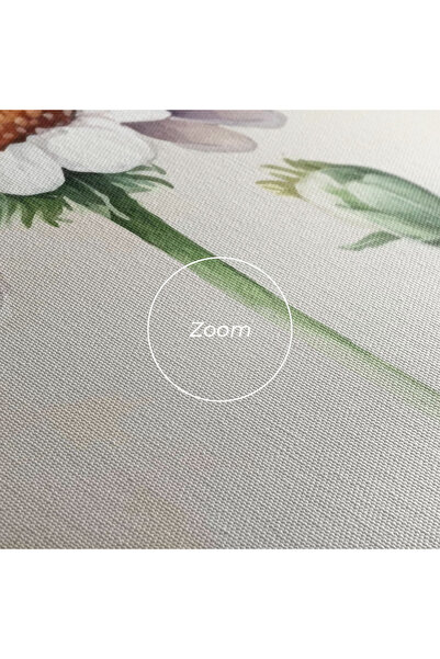 Arthub Canvas Painting, Bedroom And Living Room, Flowers, Watercolor Daisy