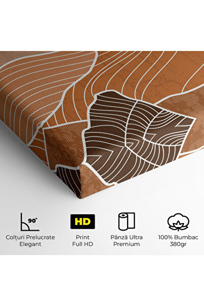 Arthub Canvas Painting, Bedroom And Living Room, Landscapes, Orange Mountain