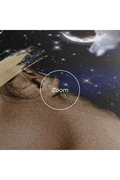 Arthub Canvas Painting, Bedroom And Living Room, Women, Galaxy Hair