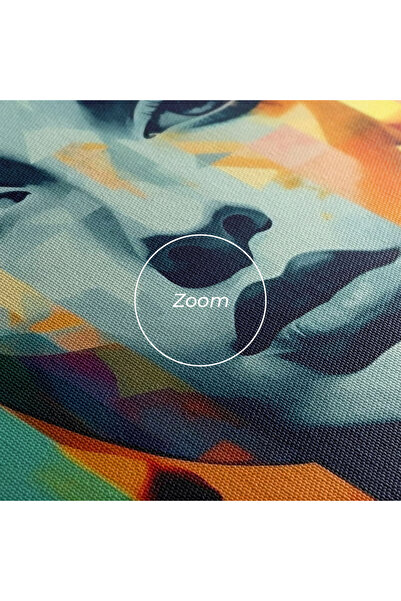 Arthub Canvas Painting, Bedroom And Living Room, Modern, Abstract Face Collage