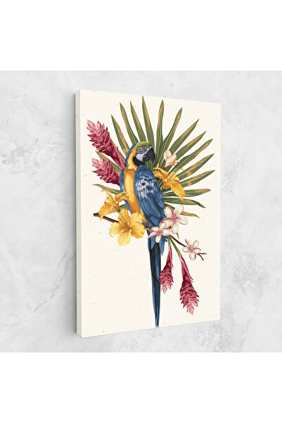 Arthub Canvas Painting, Bedroom And Living Room, Flowers, Exotic Bird Flower