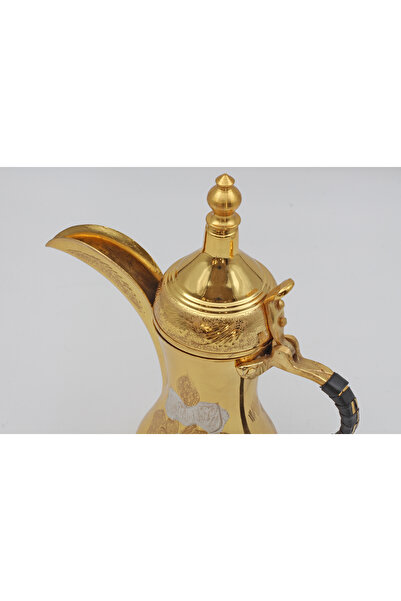 ANTEPSEPETİ Mirra Coffee Pot with Flower Motif 24 cm