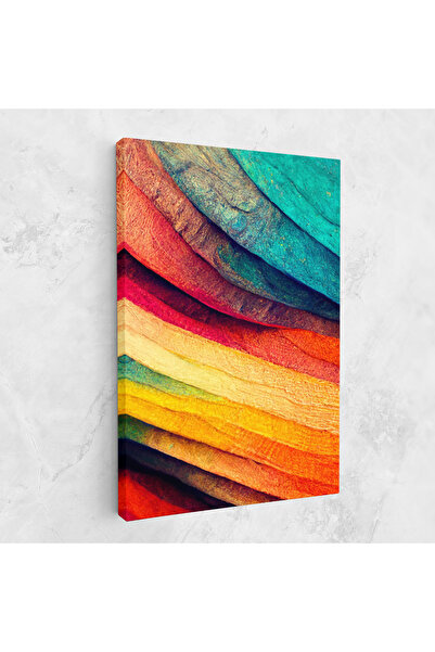 Arthub Canvas Painting, Bedroom And Living Room, Abstract, Autumn Abstract Color