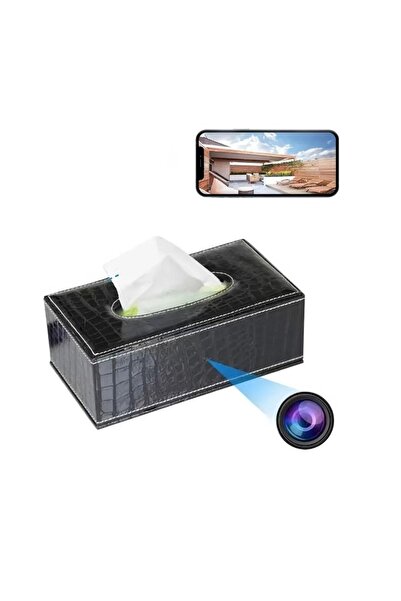 DAHUA Wi-Fi tissue box mini camera, spy camera, features full HD 1081P and live streaming via app.