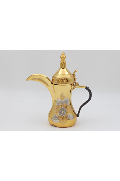ANTEPSEPETİ Mirra Coffee Pot with Flower Motif 24 cm